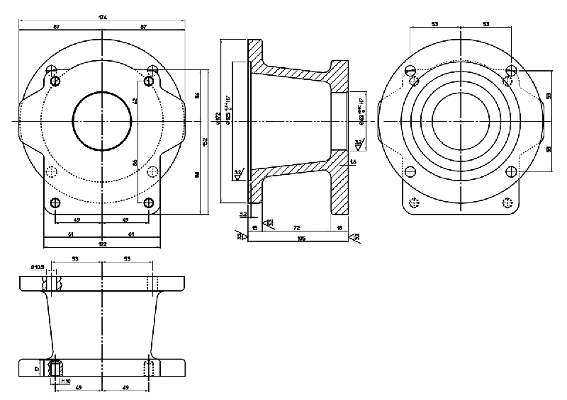 Disegno tecnico FP 005